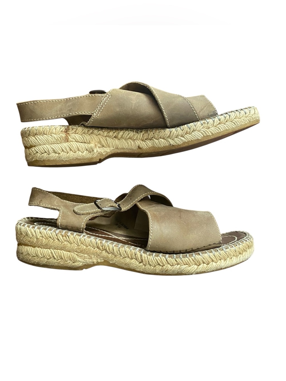 Vintage L.L. Bean Leather Sandals Women’s 9.5 Tan